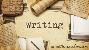 Evolution of writing inventions from stylus to modern pen
