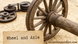 wheel and axle simple machine model demonstrating mechanical advantage