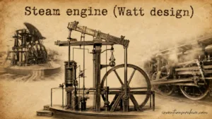 James Watt's design of the steam engine revolutionized power engineering and fueled the Industrial Revolution.